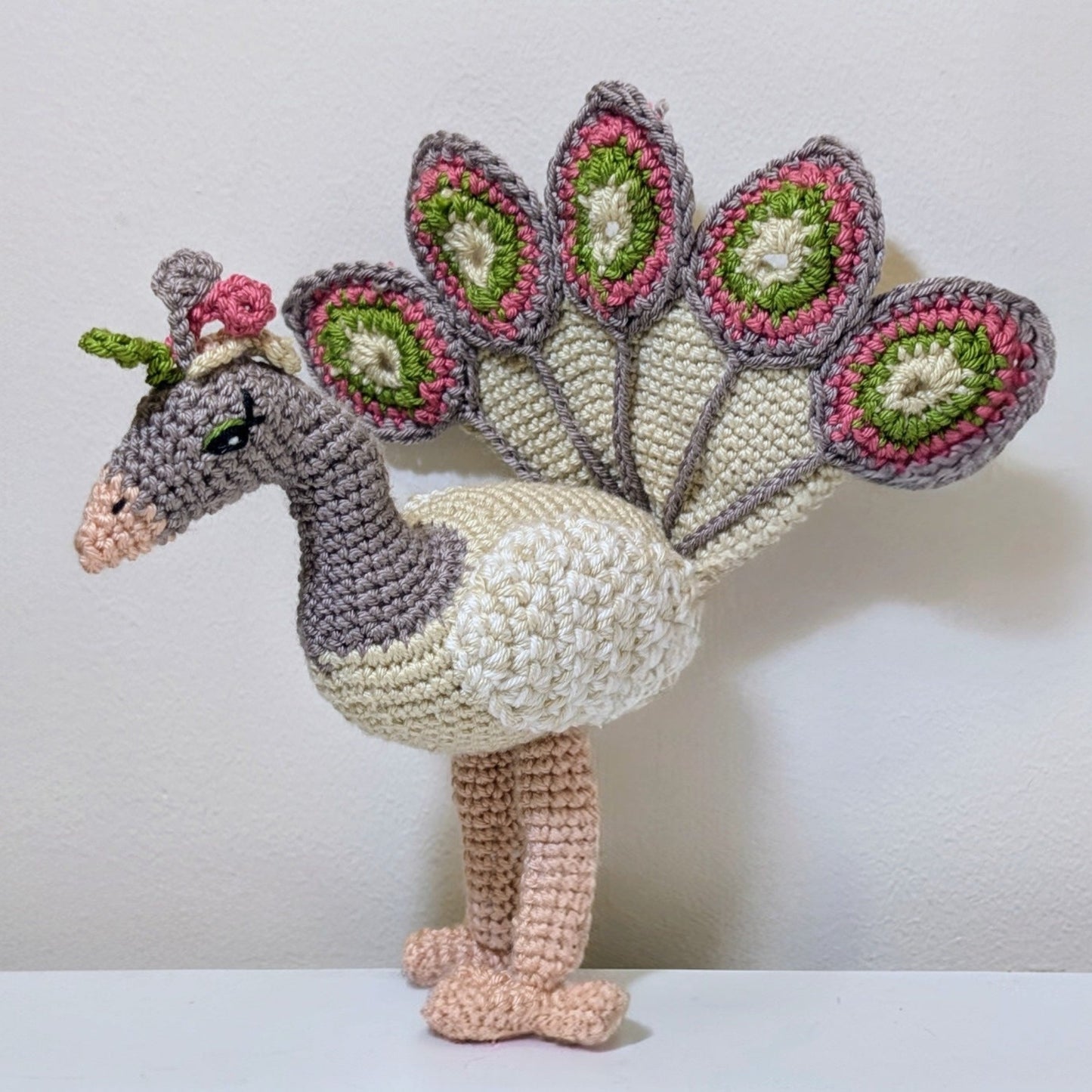 Peacock Amigurumi - Various - Handmade Crochet Plush Figurine