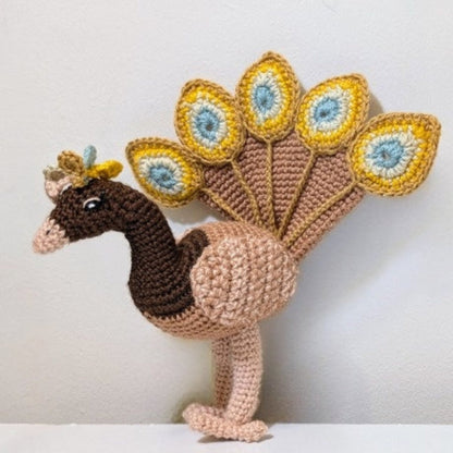 Peacock Amigurumi - Various - Handmade Crochet Plush Figurine
