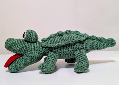 Alligator Amigurumi - Handmade Crochet Plushie