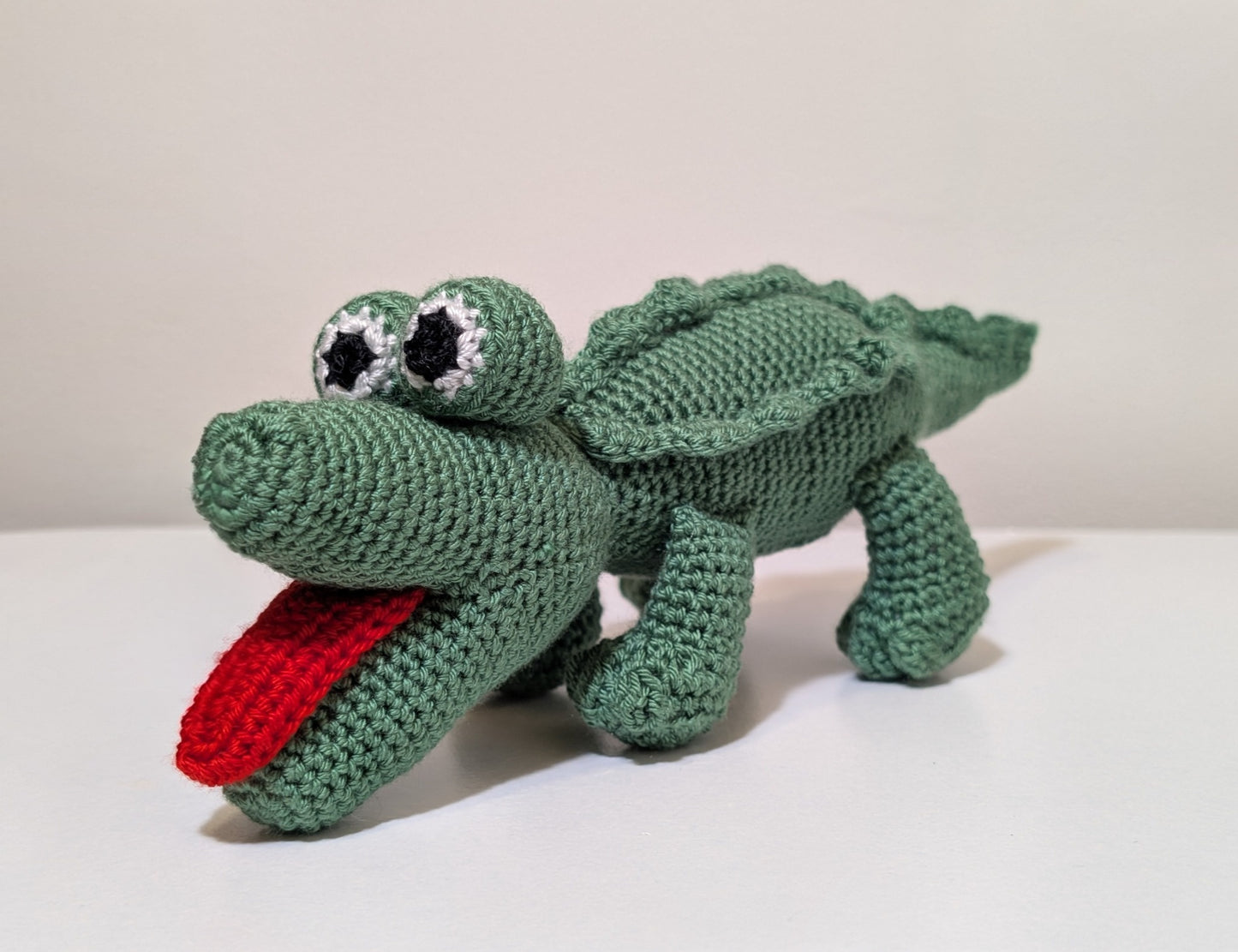 Alligator Amigurumi - Handmade Crochet Plushie