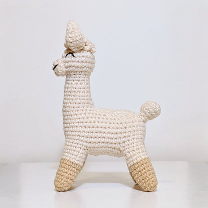 Alpaca Amigurumi - S/M - Handmade Crochet Plush Figurine