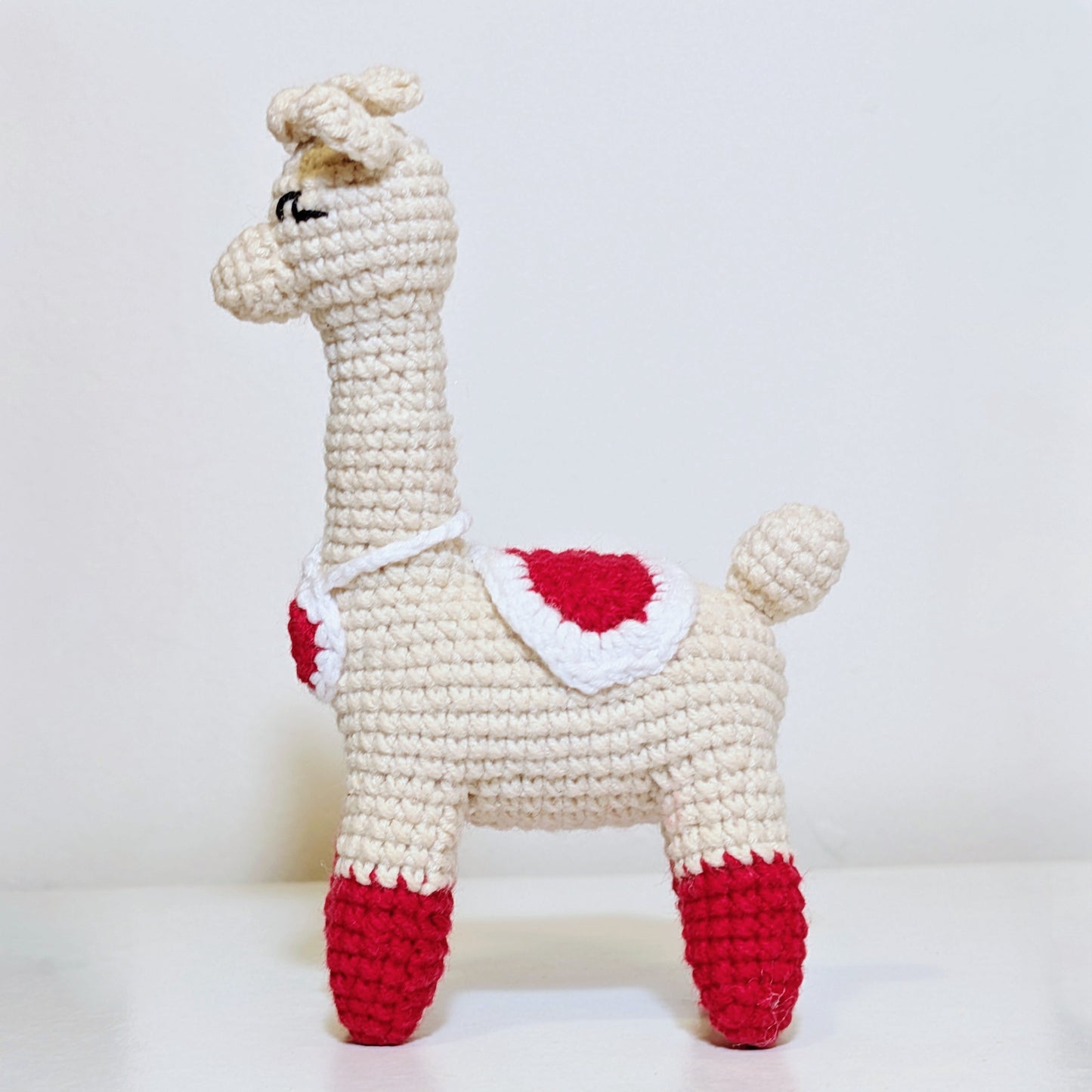 Alpaca Amigurumi - S/M - Handmade Crochet Plush Figurine