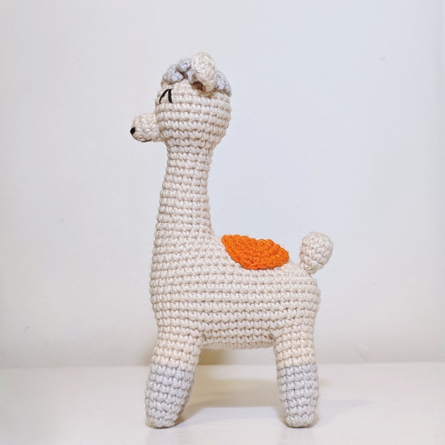 Alpaca Amigurumi - S/M - Handmade Crochet Plush Figurine