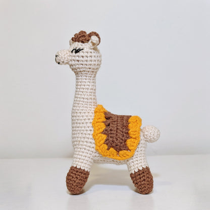 Alpaca Amigurumi - S/M - Handmade Crochet Plush Figurine