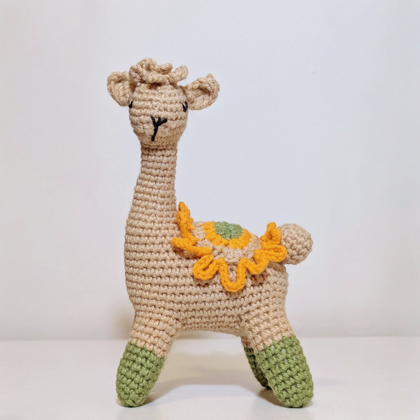 Alpaca Amigurumi - S/M - Handmade Crochet Plush Figurine