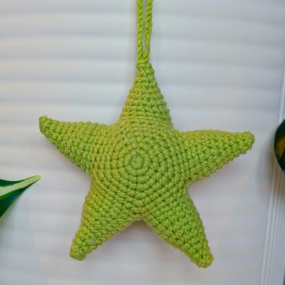 Star Amigurumi - Handmade Crochet Plush Charm