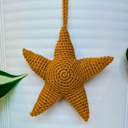 Star Amigurumi - Handmade Crochet Plush Charm