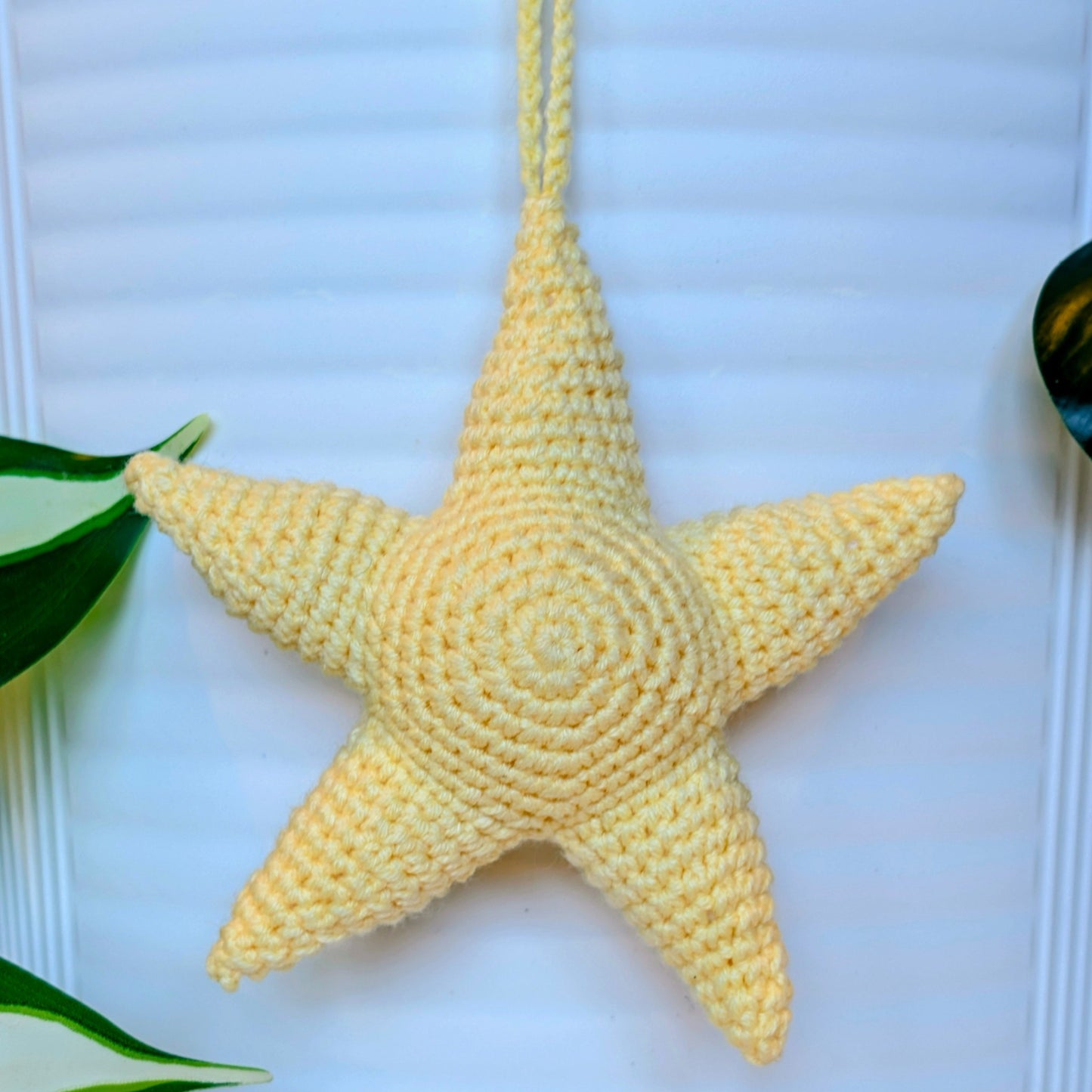 Star Amigurumi - Handmade Crochet Plush Charm
