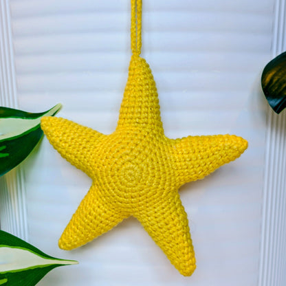 Star Amigurumi - Handmade Crochet Plush Charm