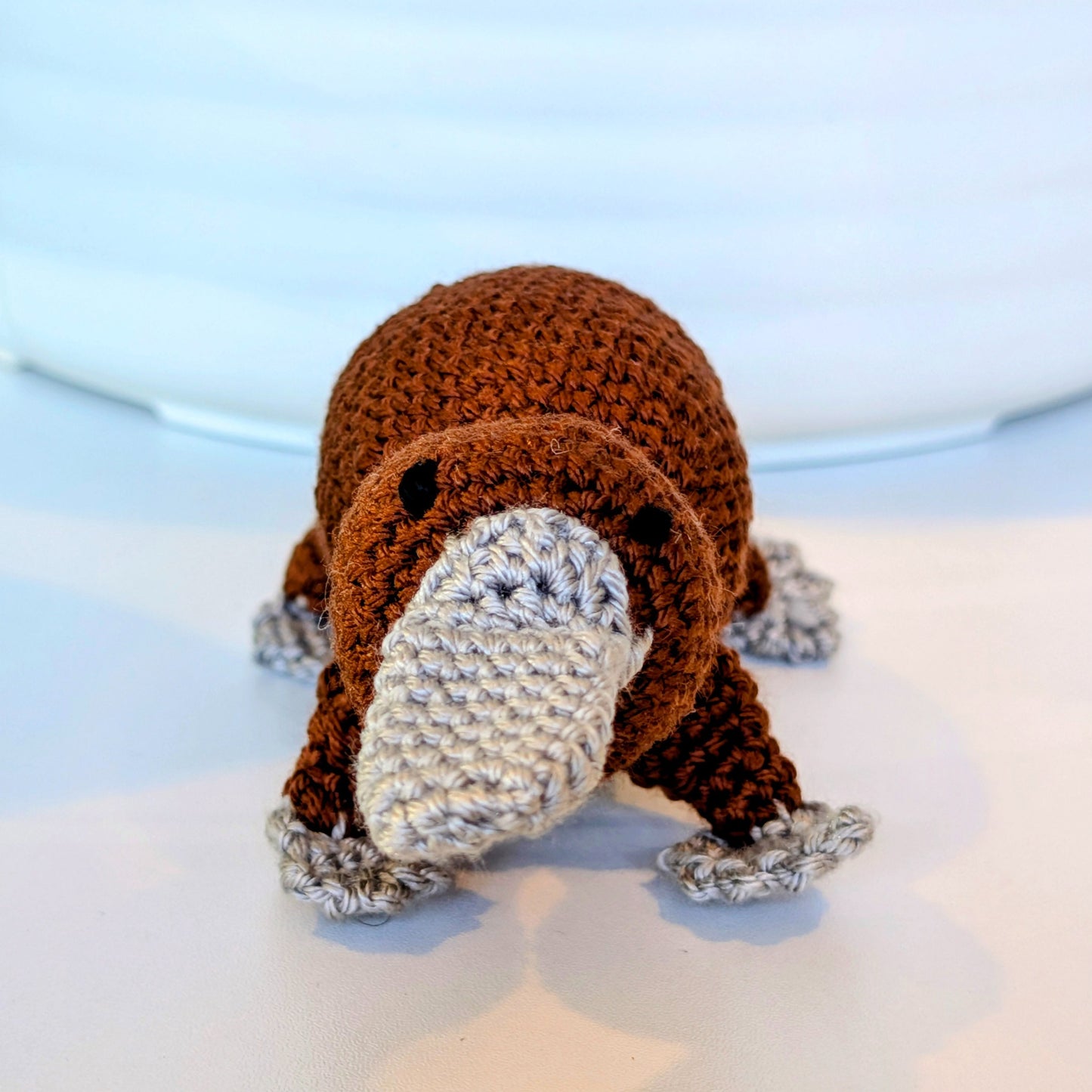 Platypus Amigurumi - Handmade Crochet Plush Figurine
