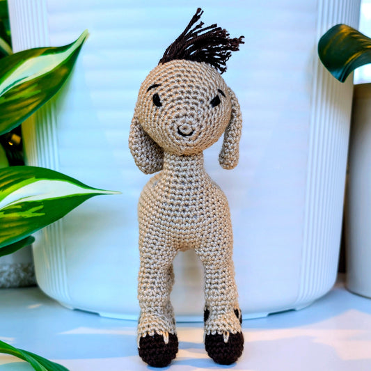 Goat Crochet Plush - Amigurumi Figurine