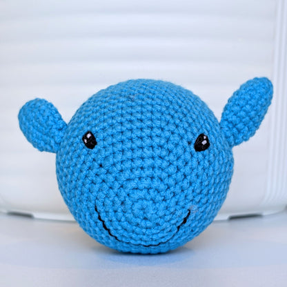 Whale Amigurumi - Mini (Without String) Crochet Plushie