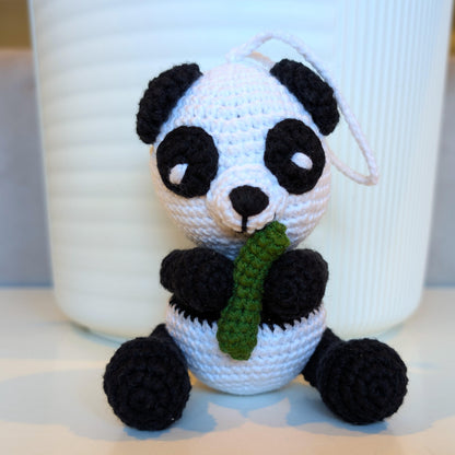 Panda Bear Amigurumi - Handmade Crochet Plushie