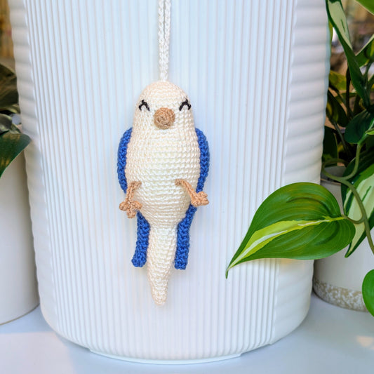 Parakeet Amigurumi - Colored Wings Crochet Bird