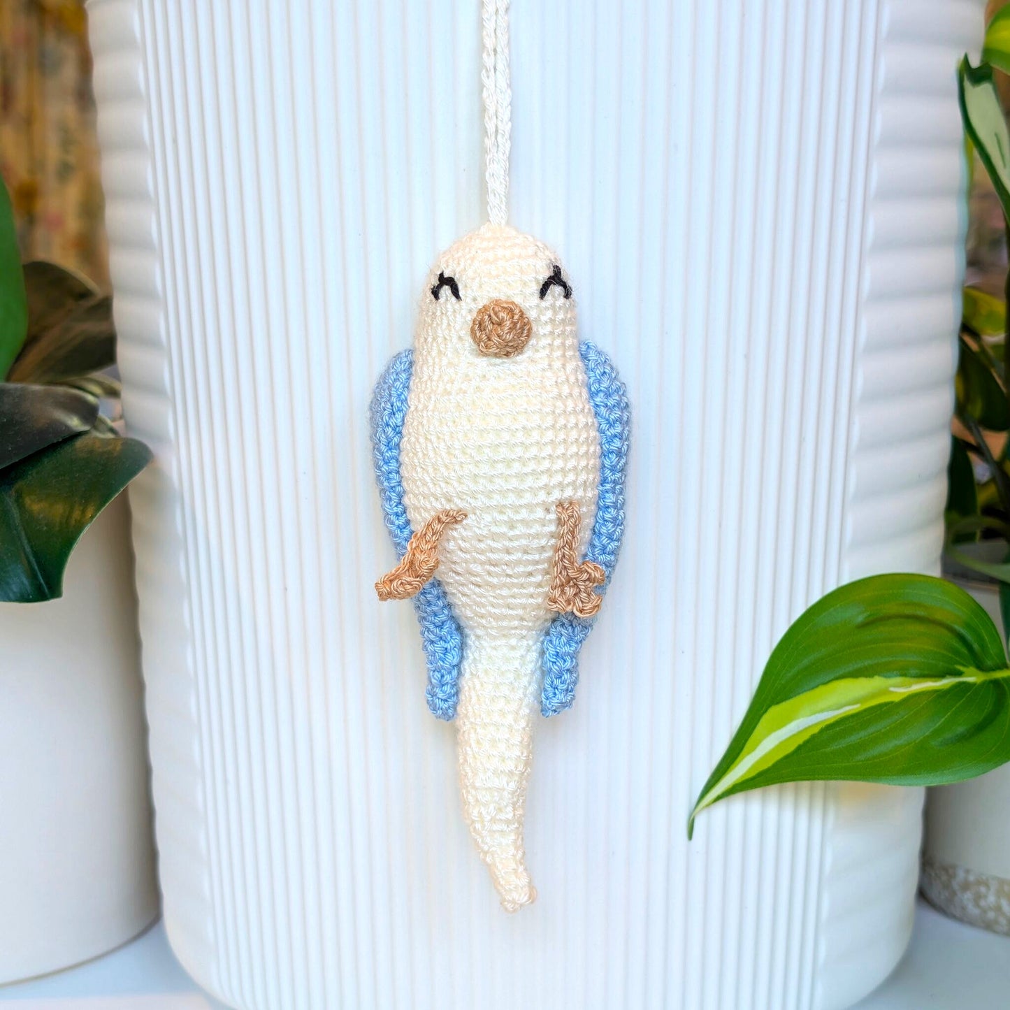 Parakeet Amigurumi - Colored Wings Crochet Bird