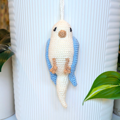 Parakeet Amigurumi - Colored Wings Crochet Bird