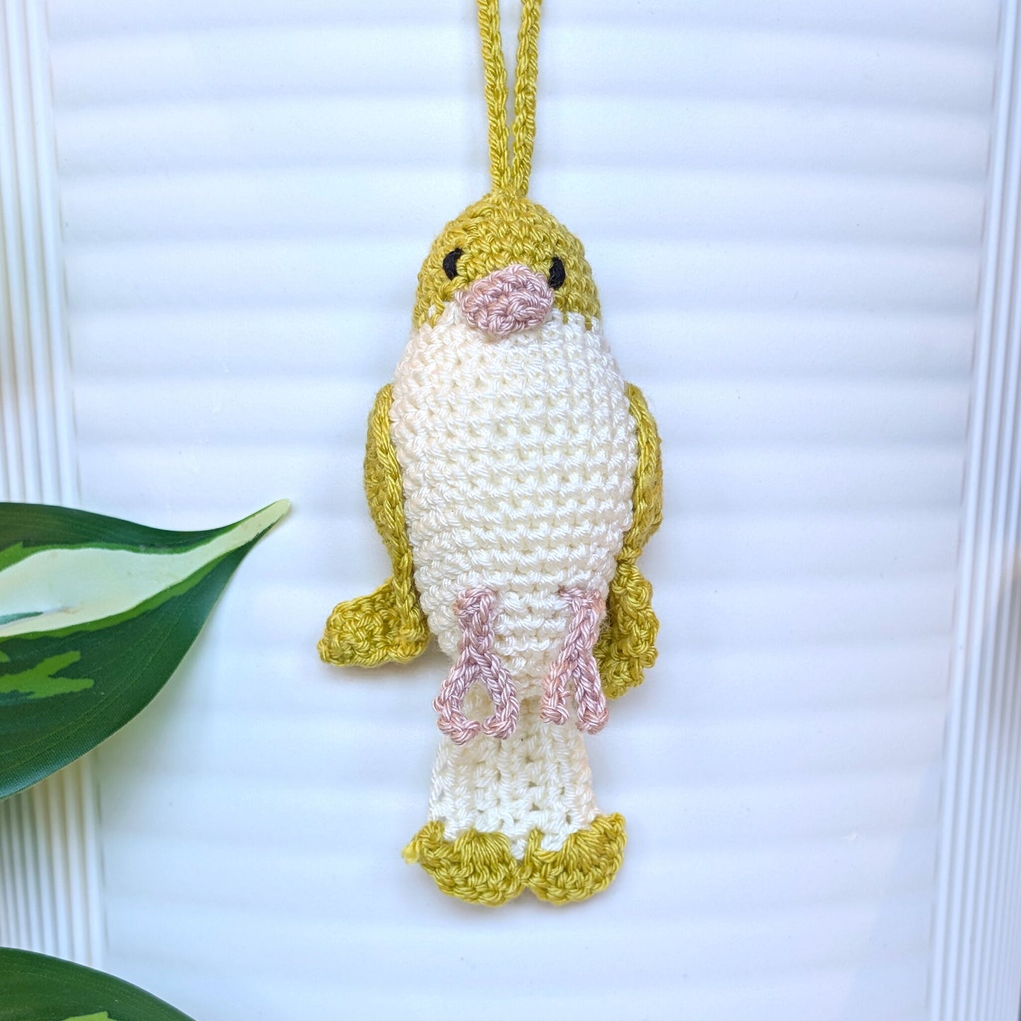 Parakeet Amigurumi - Mini - Handmade Crochet Plush Charm