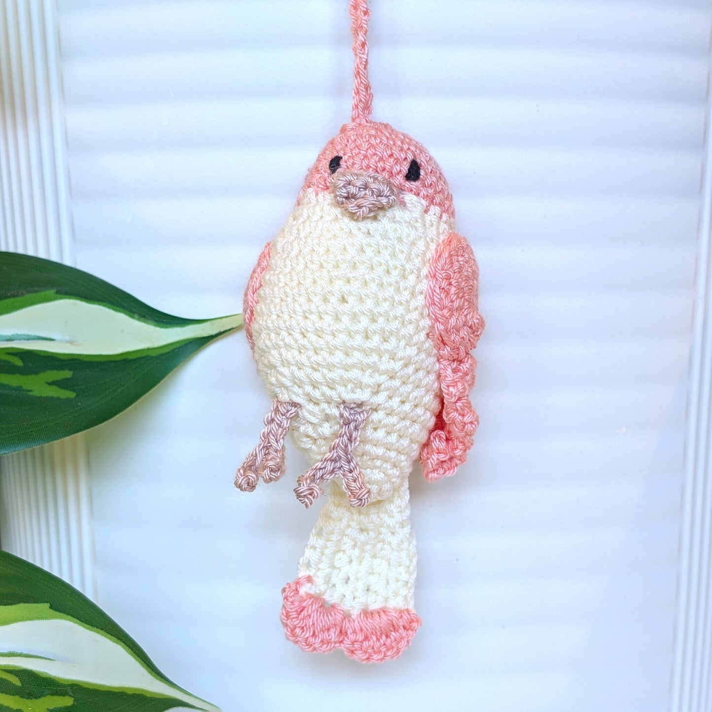 Parakeet Amigurumi - Mini - Handmade Crochet Plush Charm