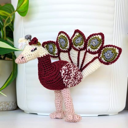 Peacock Amigurumi - Various - Handmade Crochet Plush Figurine