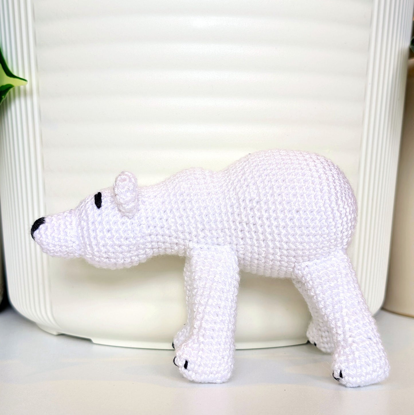 Polar Bear Crochet Plush