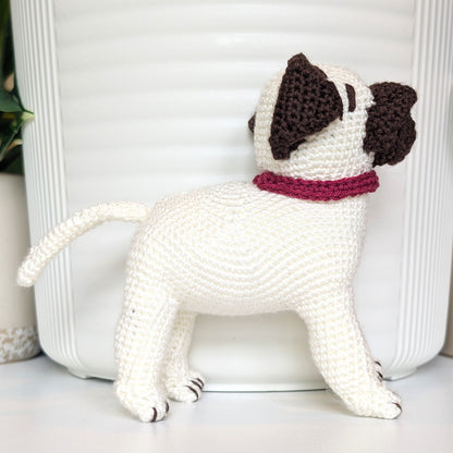 Pug Dog - Crochet Plush Figurine