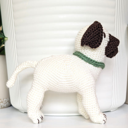 Pug Dog - Crochet Plush Figurine