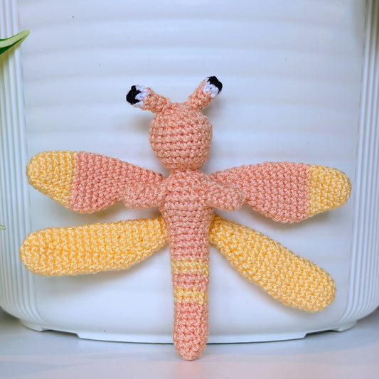 Dragonfly Amigurumi - Small - Handmade Crochet Figurine