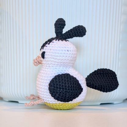 Hoopoe Bird Amigurumi - Handmade Crochet Plush Bird