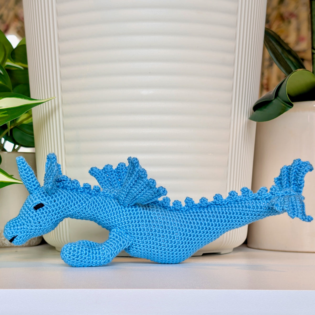 Sea Dragon Amigurumi - Handmade Crochet Plushie