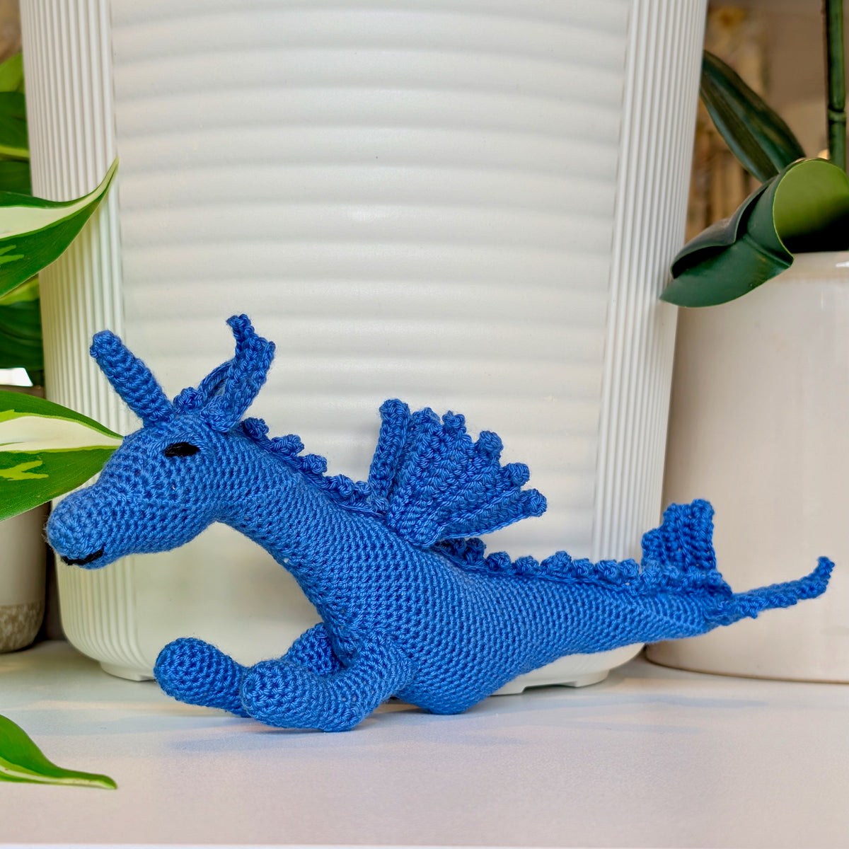 Sea Dragon Amigurumi - Handmade Crochet Plushie