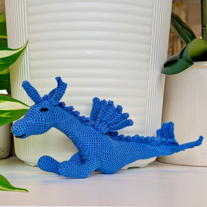 Sea Dragon Amigurumi - Handmade Crochet Plushie