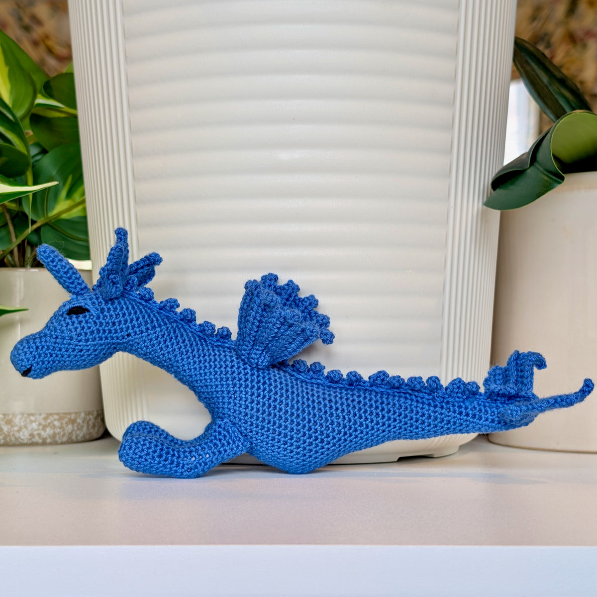 Sea Dragon Amigurumi - Handmade Crochet Plushie