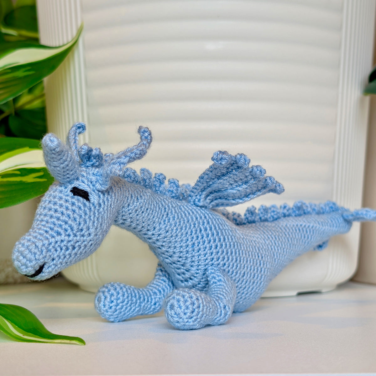 Sea Dragon Amigurumi - Handmade Crochet Plushie