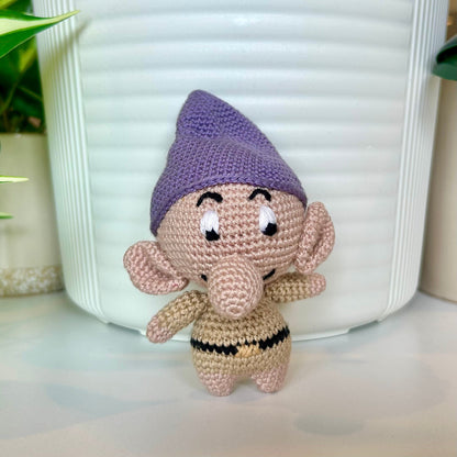 Woodland Gnome - Handmade Crochet Plush Figurine