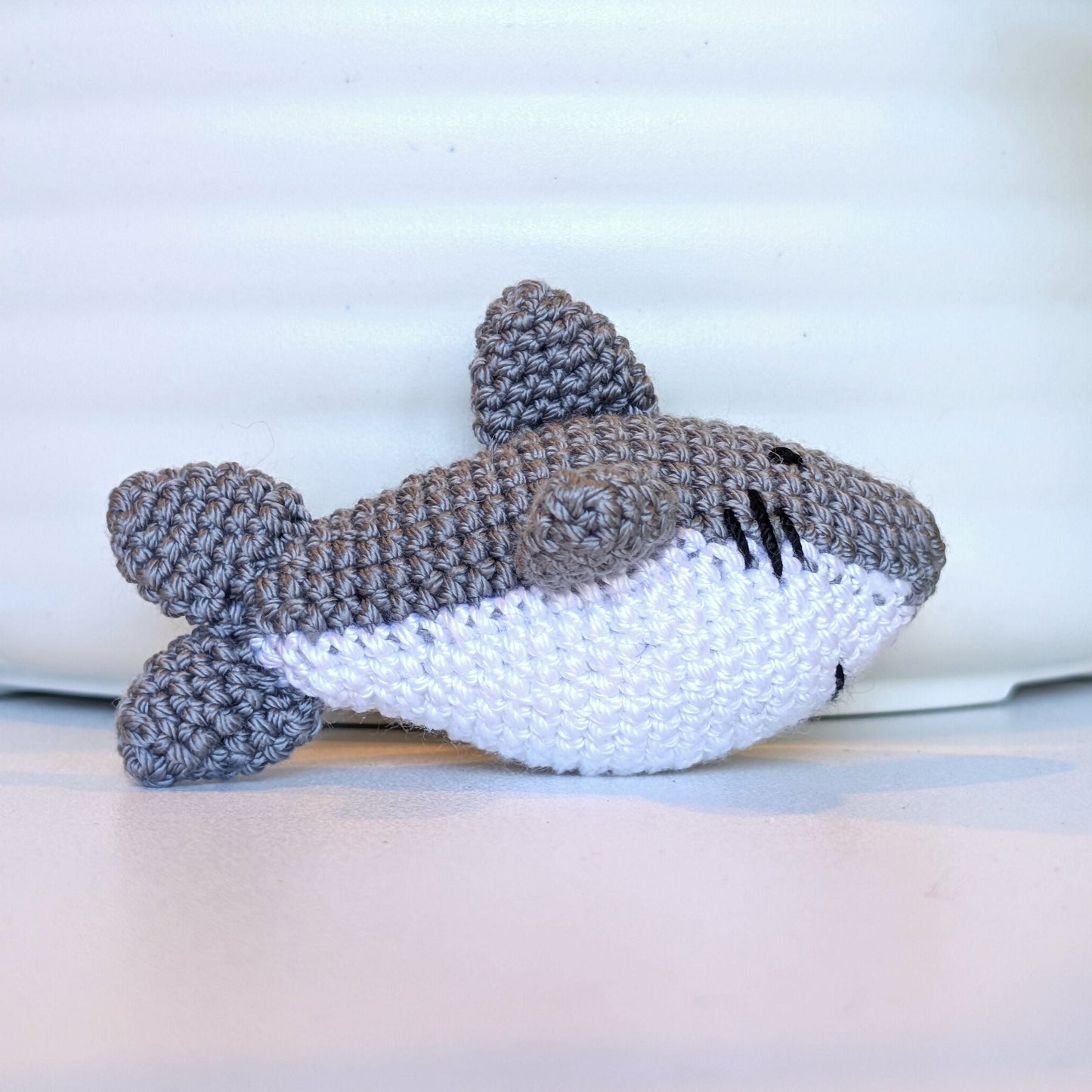 Shark Amigurumi - Mini - Handmade Crochet Plush Figurine
