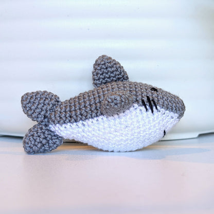 Shark Amigurumi - Mini - Handmade Crochet Plush Figurine