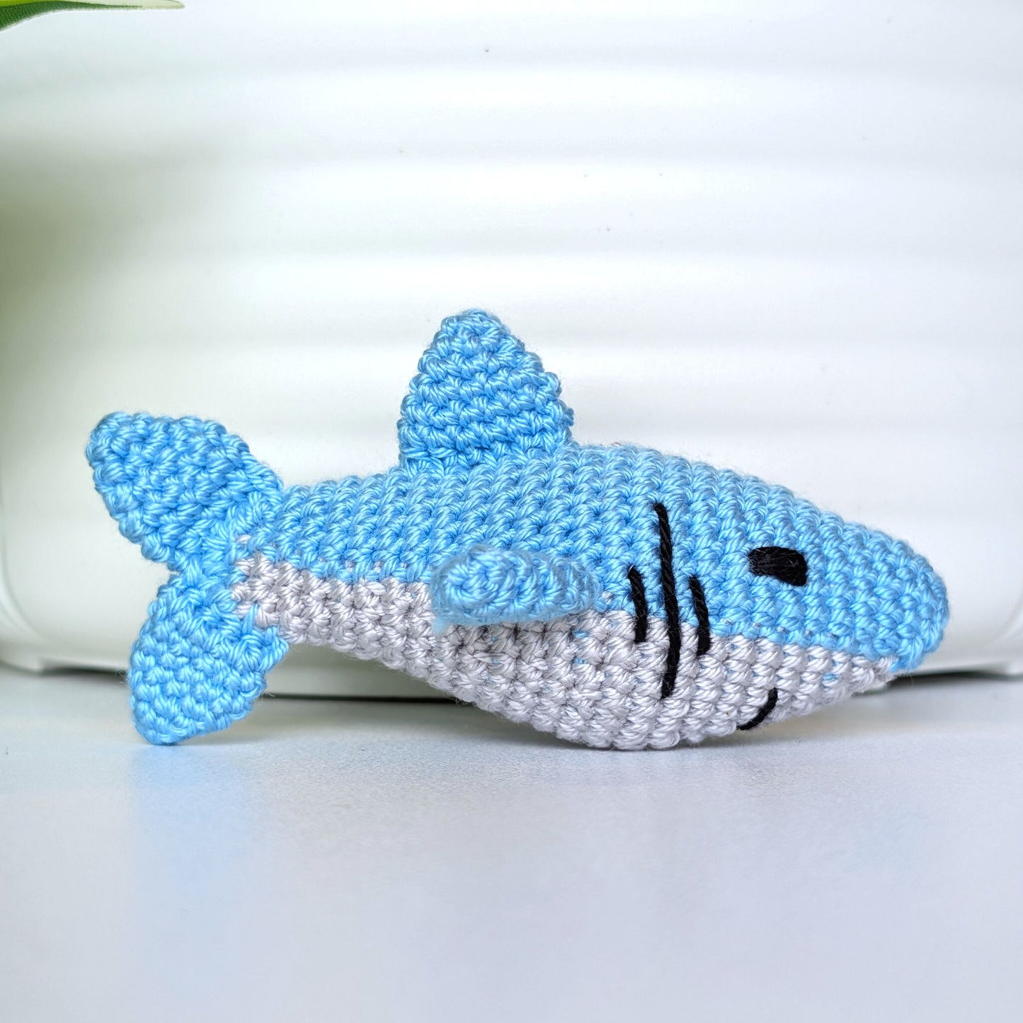 Shark Amigurumi - Mini - Handmade Crochet Plush Figurine