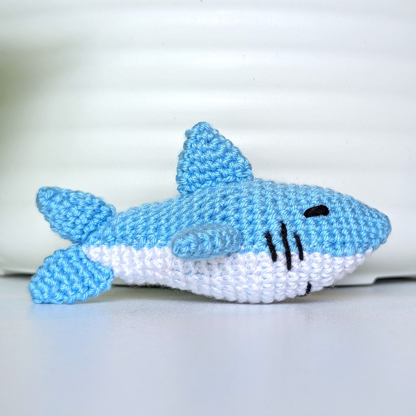 Shark Amigurumi - Mini - Handmade Crochet Plush Figurine