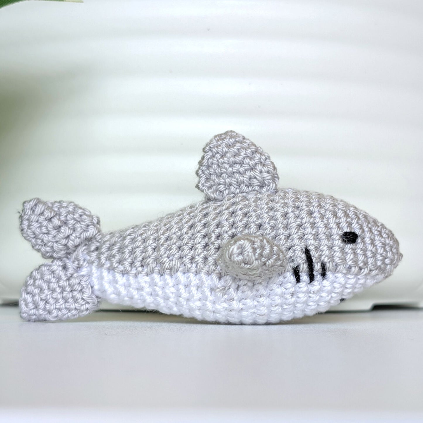 Shark Amigurumi - Mini - Handmade Crochet Plush Figurine