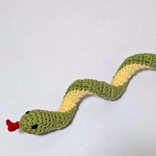 Snake Amigurumi - Handmade Crochet Plush Figurine