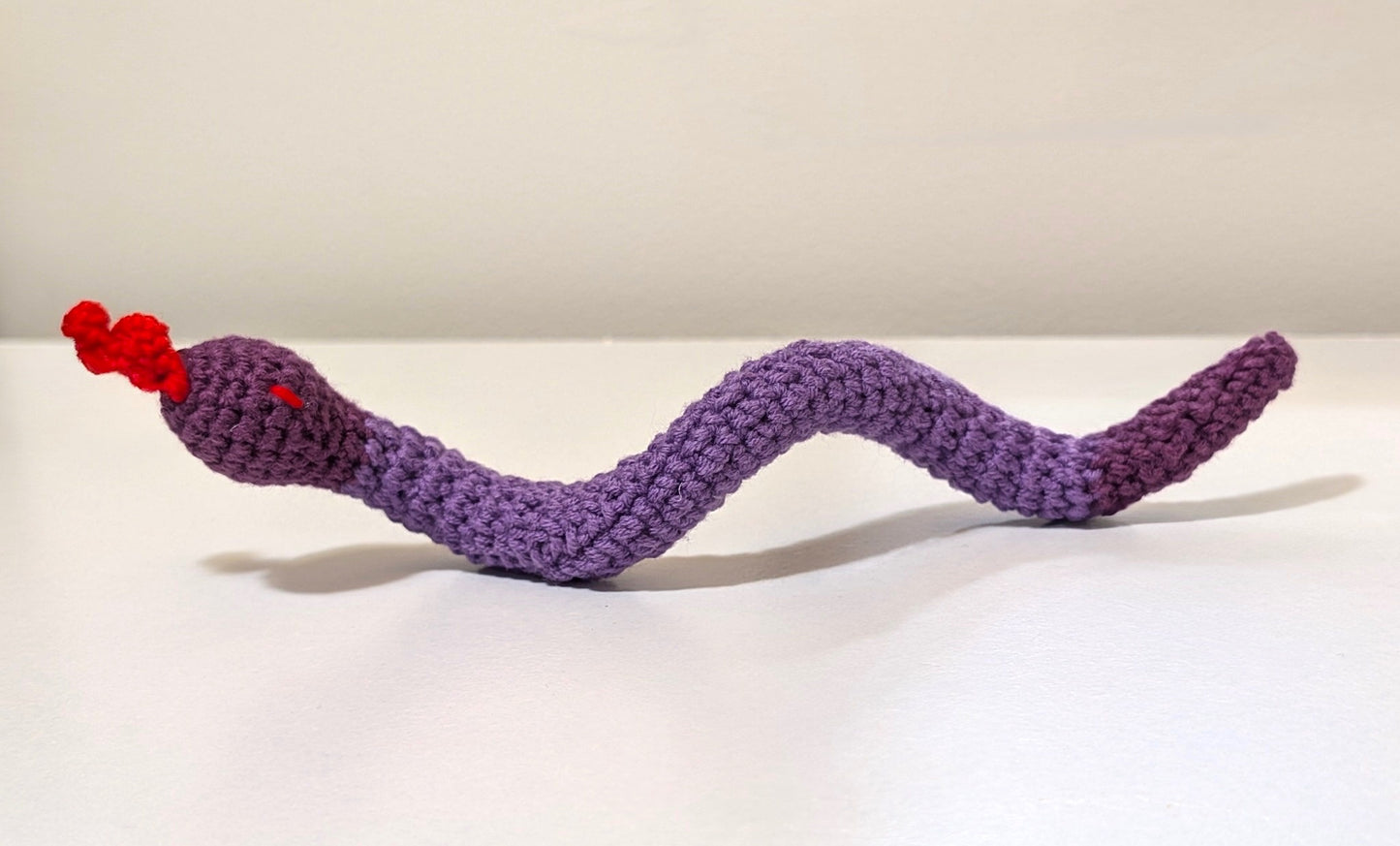 Snake Amigurumi - Handmade Crochet Plush Figurine