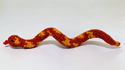 Snake Amigurumi - Handmade Crochet Plush Figurine
