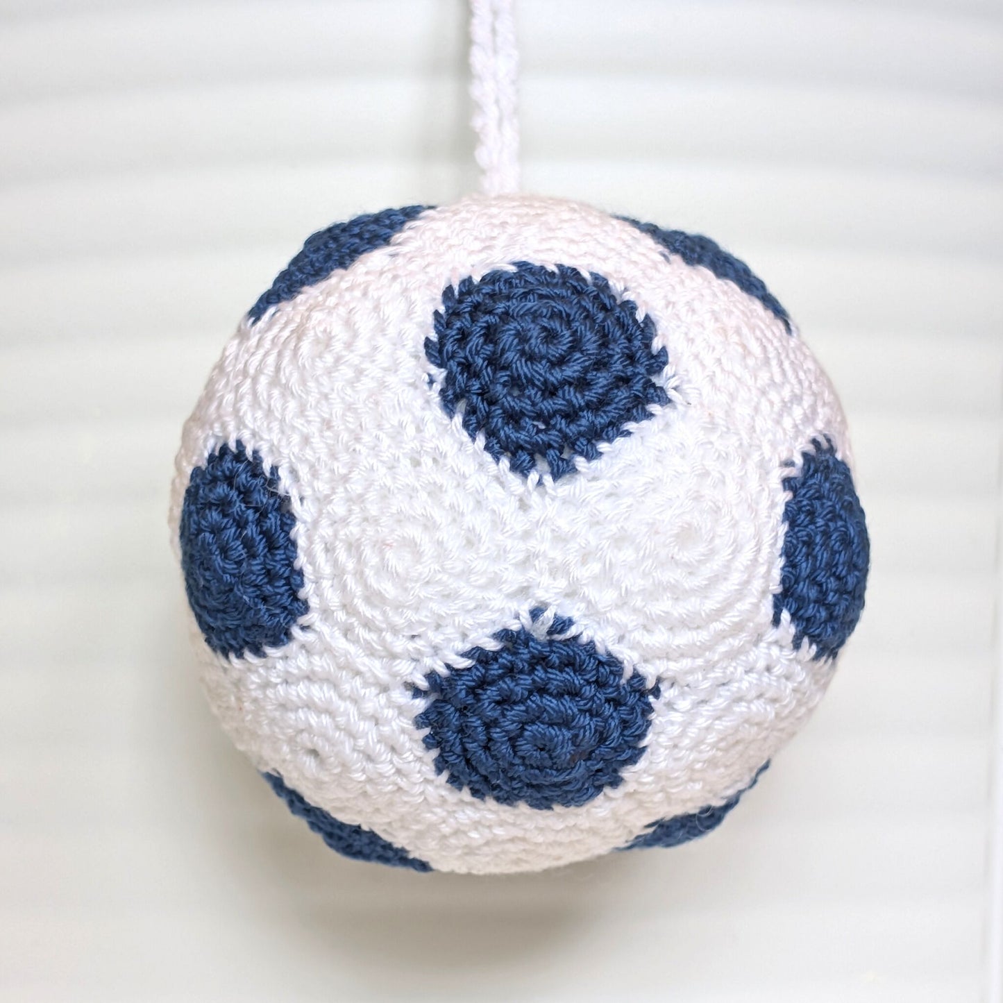 Soccer Ball Crochet Plush Charm