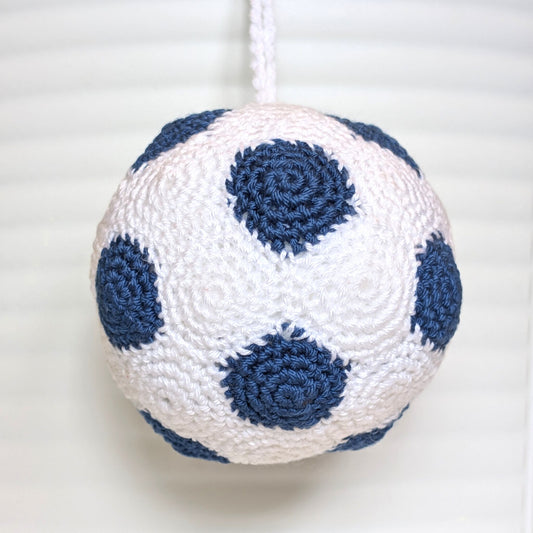 Soccer Ball Crochet Plush Charm