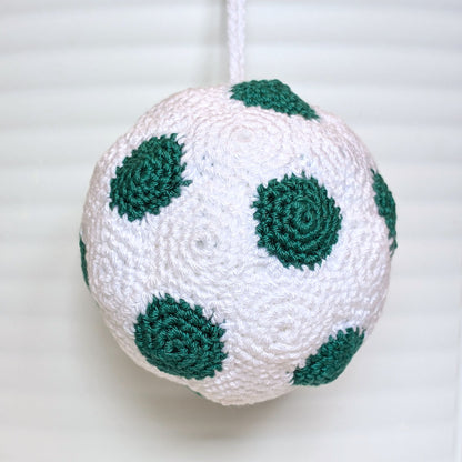 Soccer Ball Crochet Plush Charm