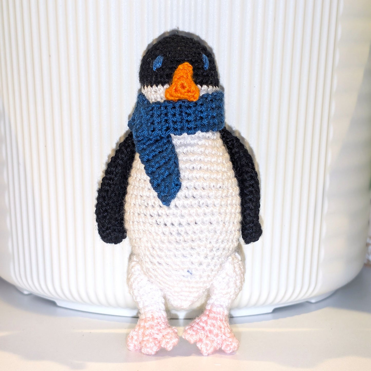 Standing Penguin Crochet Plush