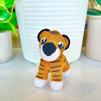 Tiger Crochet Plush