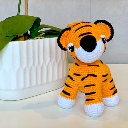 Tiger Crochet Plush