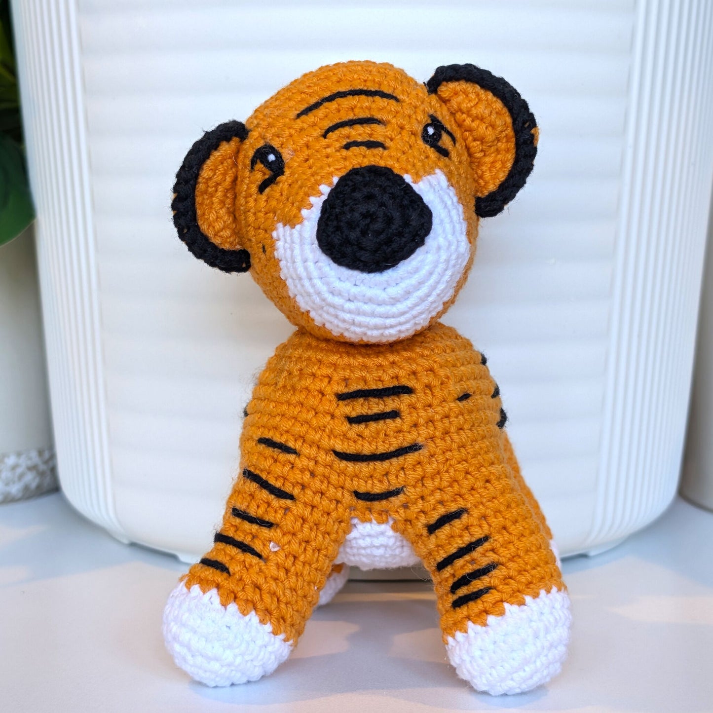 Tiger Crochet Plush