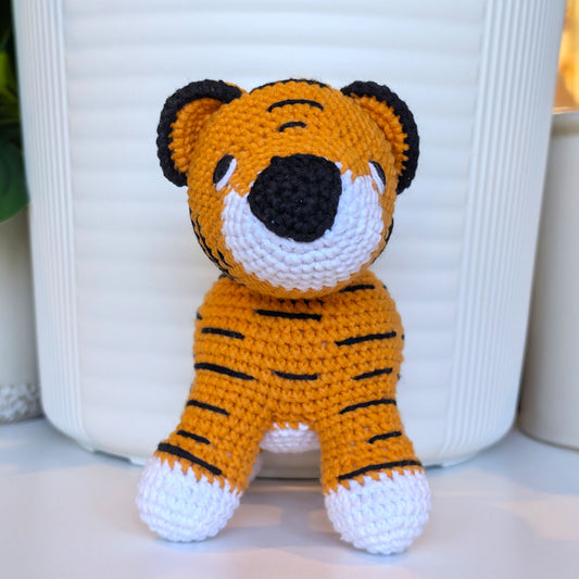 Tiger Crochet Plush
